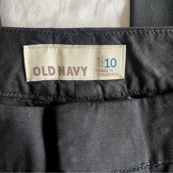 OLD NAVY BLACK STRAIGHT CAREER PANTS - Picture 6 of 11